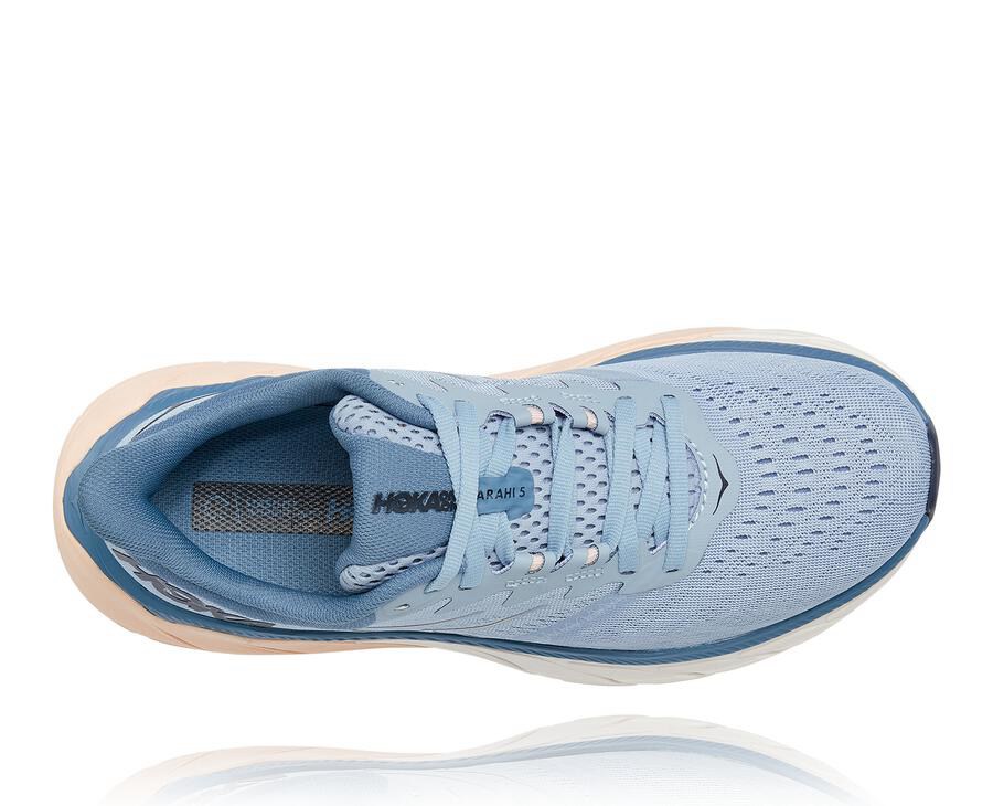 Hoka One One Koşu Ayakkabısı Kadın Mavi - Arahi 5 - JC0217543